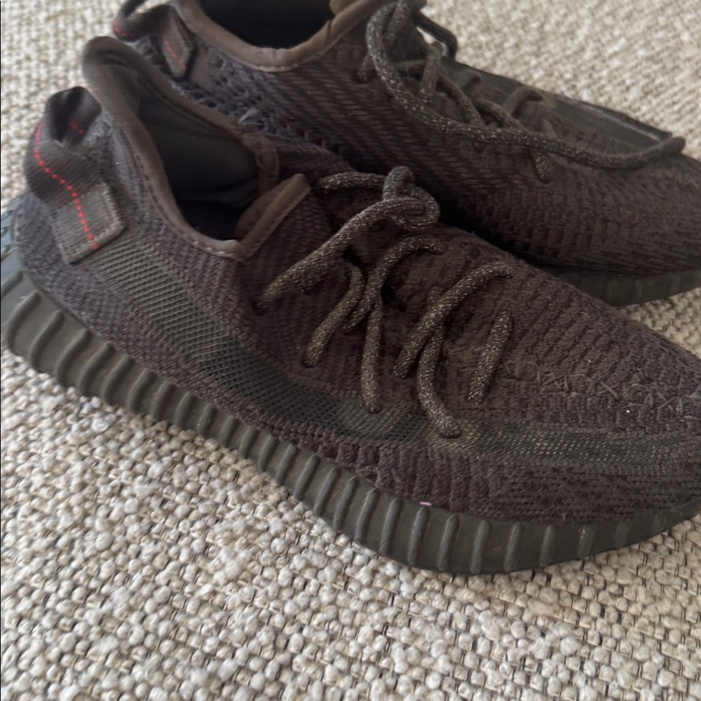 Yeezy Black Knit Men's Athletic Sneakers